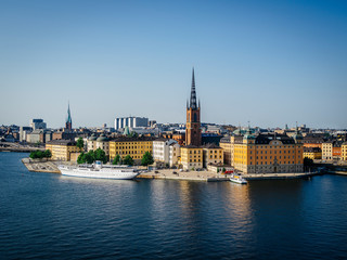 Fototapeta na wymiar City of Stockholm in Sweden