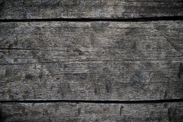 Dark wood texture background surface with old natural pattern. Closeup of black wall wood texture background (crosswise)