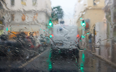 Rainy day in Cannes