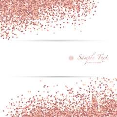 vector background of pink glitter