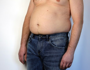 Naklejka premium fat belly