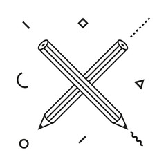 Letter X - Pencil Alphabet