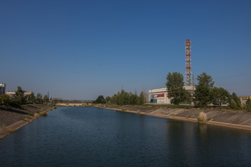 Fototapeta premium Walk inside The Chernobyl after 30 years, disaster was an energy accident that occurred on 26 April 1986 at the No. 4 nuclear reactor in the Chernobyl Nuclear Power Plant, near the city of Pripyat.