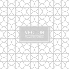 Creative seamless ornamental pattern - delicate grid design. Decorative geometric oriental background.