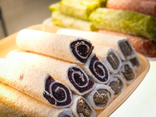 close up of the artisanal turkish delights