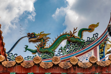 Fototapeta premium Thean Hou Temple in Kuala Lumpur during Chinees New Year