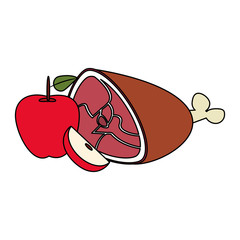 Healthy food and delicious ingredients