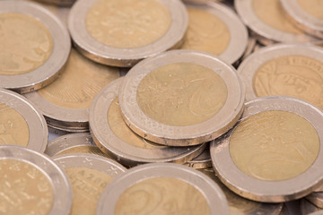 euro coins