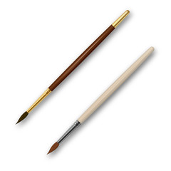 A set of brushes for drawing