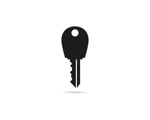 Key vector icon illustration template design 