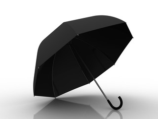 3d rendering High Detailed Umbrella