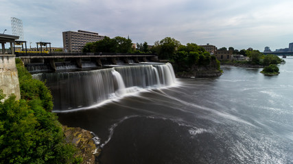 Rideau falls in Ottawa