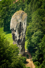 Ojcow National Park Poland - Pieskowa Skala, Hercules's mace rock 