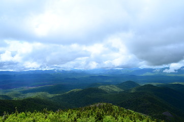 view of mountains