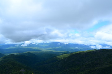 Obraz na płótnie Canvas panorama of mountains