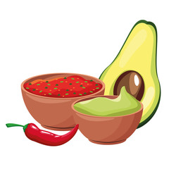 mexican traditional culture icon cartoon