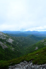 Fototapeta na wymiar panoramic view of the mountains