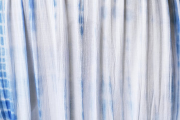 fabric indigo, tie dyed, texture background