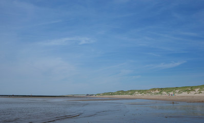  Beach and dunes North Sea coast. Julianadorp