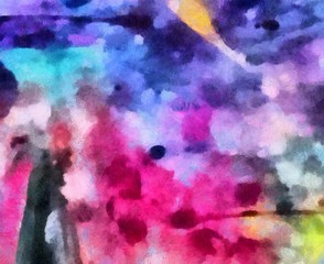 Abstract art painted texture background. Textured oil strokes and splashes on canvas. Simple creativity pattern for design. Close up macro palette in mixed colors. Original grunge backdrop.