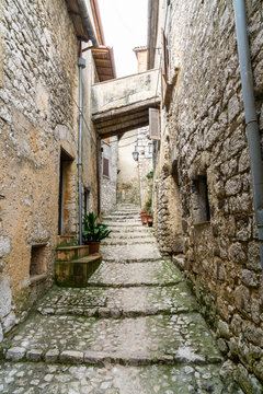 Bellissimo borghetto nella Ciociaria. Fumone Lazio