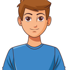 young woman avatar cartoon character profile picture