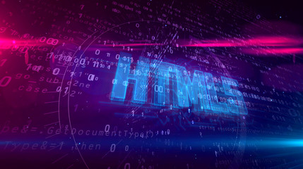 html5 hologram concept