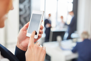 Smartphone app for mobile communication