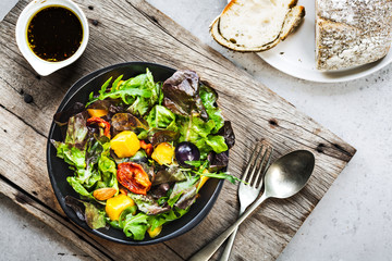 Mango,Grape and Sun dried tomato Salad with Balsamic dressing