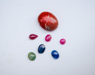 precious stones Taken as a decorative ornament