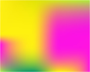 Bright blurred graphics from various combinations.