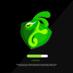 Rabbit Logo Template, Colorful. can use for landing page, template, ui, web, mobile app, poster, banner, flyer, stickers. EPS 10