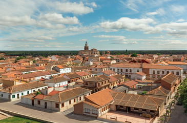 Fototapeta na wymiar View of the town of Coca