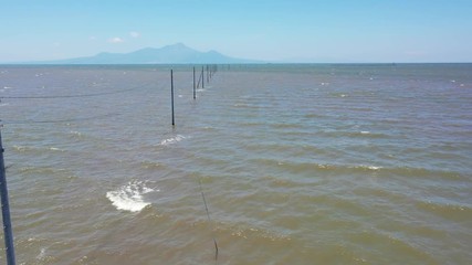 A road that sinks into the sea at high tide (Nagabeta-Kaisyouro)