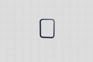 3D illustration of Yellow, blue color with transparent background.