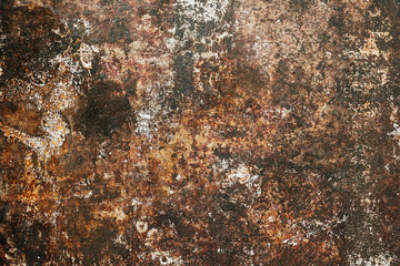 Metal rusty scratched surface texture.