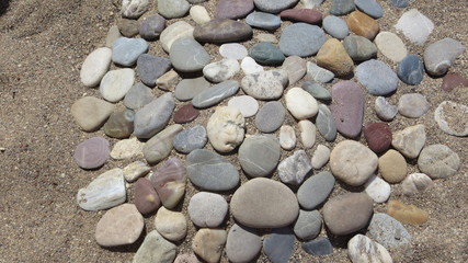 pebbles on the beach
