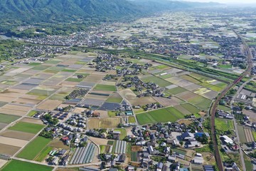 It is a rich rural area of ​​a regional city.