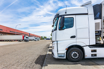 Benavente transport terminal in northwest Spain, one of the most important logistics centers in Europe