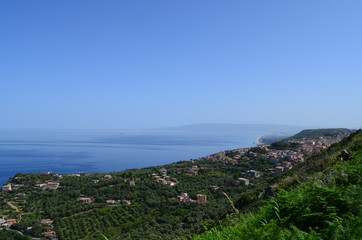 Fototapeta na wymiar Panoramica di Palmi