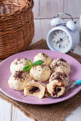 Traditional russian ukrainian cottage cheese 
