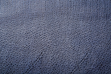 Blue textured leather reptiles, used texture for the background. Lizard or crocodile skin