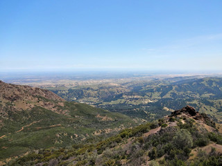 Obraz premium Scenic summer natural landscape of California, USA