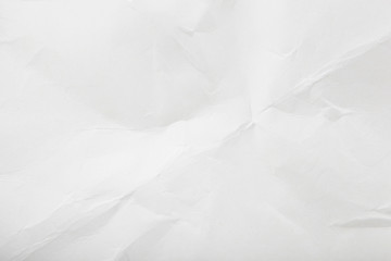 Fototapeta premium Texture Of Crumpled White Paper