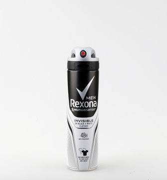 Pomorie, Bulgaria - June 23, 2019: Rexona Is A Deodorant And Antiperspirant Brand Created In Australia And Manufactured By Unilever.