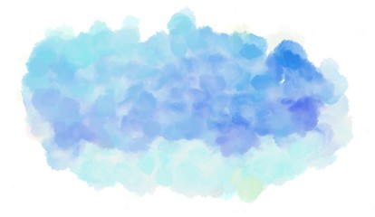 watercolor background. painting with light blue, lavender and corn flower blue colors