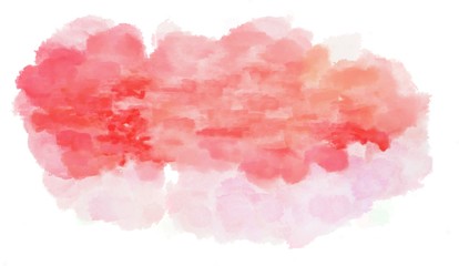 watercolor background. painting with baby pink, pastel pink and light coral colors