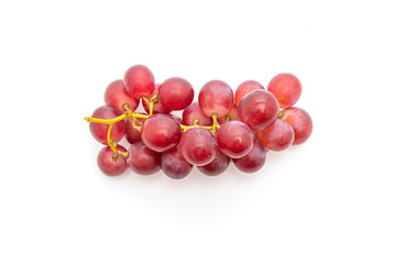 fresh grape on white background