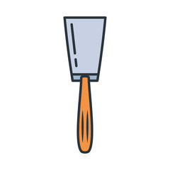 under construction trowel tool design