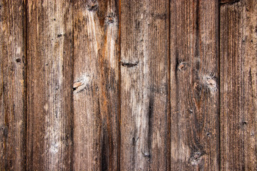 Vintage worn wood gate texture